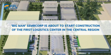 "Big man" Sembcorp is about to start construction of the first logistics center in the Central region